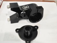 49321-49311 Waterman Cable  Mount, Chassis, Cable Drive w , Chassis Bar and three bolt  cable flange